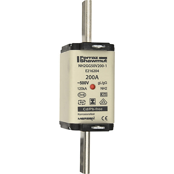 Mersen NH-Sicherungseinsatz SG Gr.2 gG 200A/500V KM NH2GG50V200-1